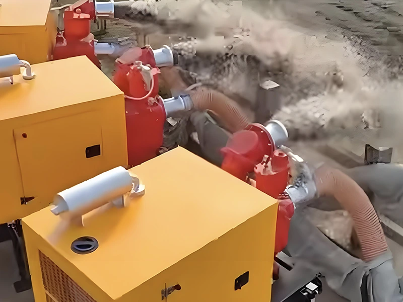 Jianghe Flood Prevention Products Upgrades Diesel Engine Driven Water Pump Set to Boost Efficient Flood Drainage Capacity