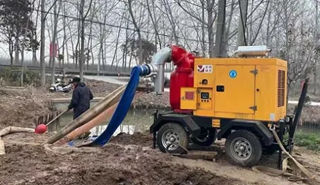 QZ Series Self-primiing Diesel Engine Water Pump Unit