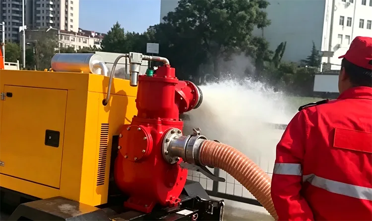 QZ Series Self-primiing Diesel Engine Water Pump Unit