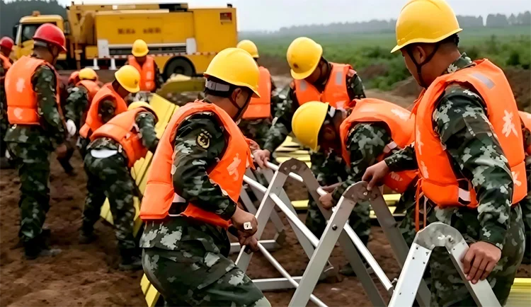 Prefabricated Slab Dam Flood Control Embankment