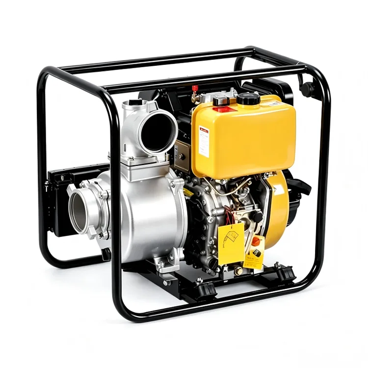 Compact High-Flow Diesel-Driven Water Pump